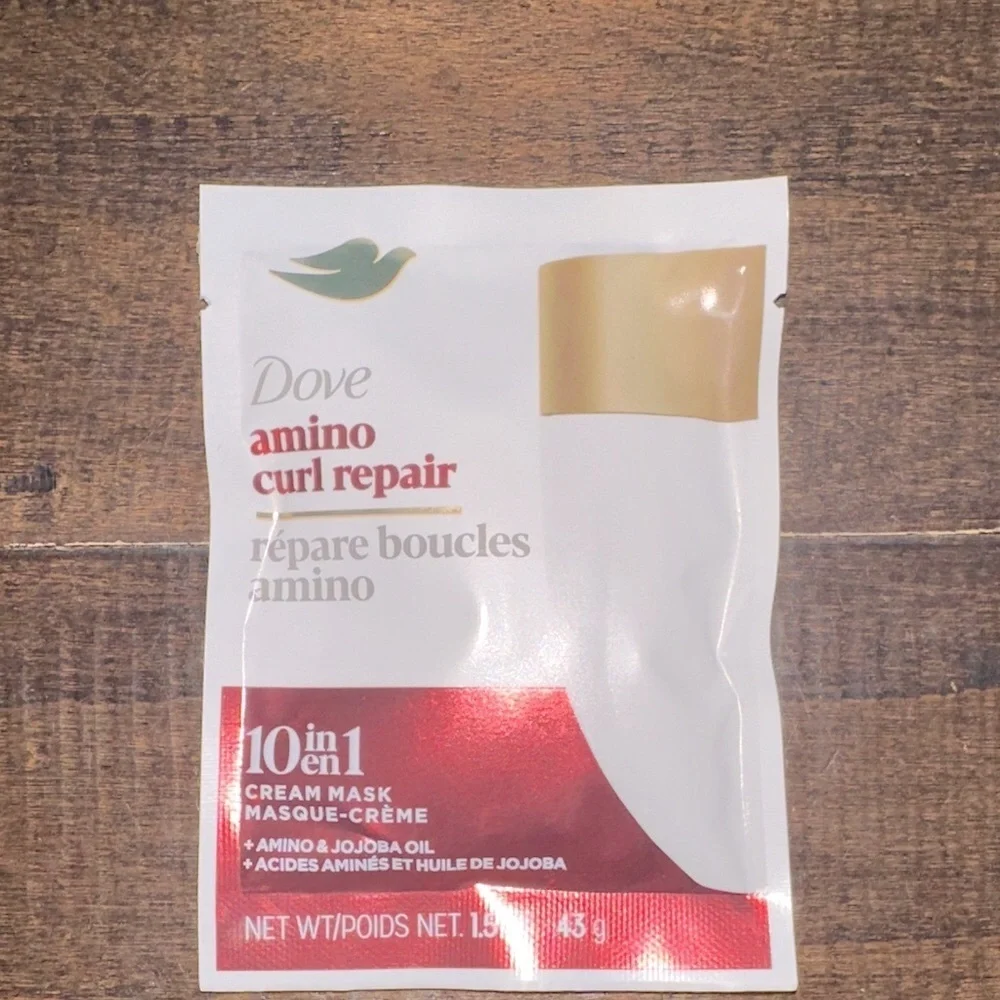 Amino Curl Repair 10 in 1 Cream Mask - sample pack size